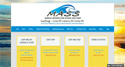 Desktop Screenshot of manuelantoniosurfschool.com